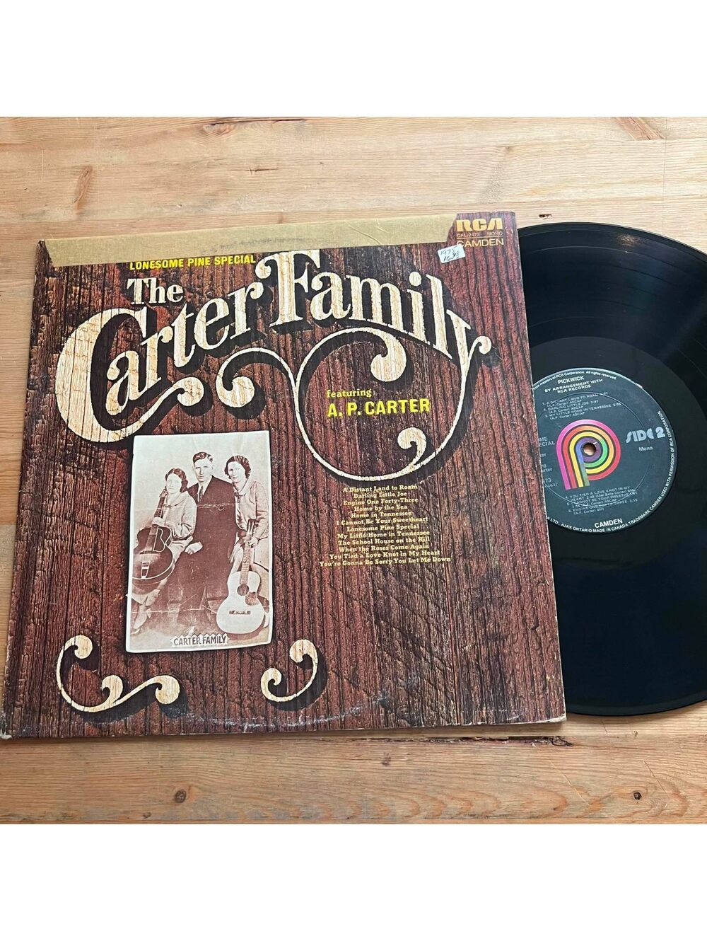 The Carter Family - The Carter Family 33rpm VG+ VR20